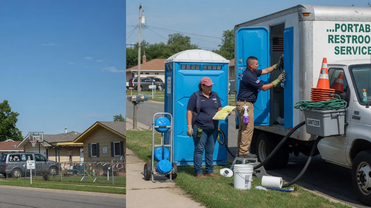 Portable Toilet Rental in Lawrence, NE near me